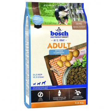 Hrana Uscata Caini BOSCH Adult Peste si Cartofi 3kg