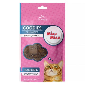 Recompense MIAU MIAU Snacks Stelute cu Miel 60g