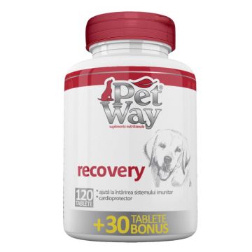Supliment nutritiv PETWAY Recovery - Tablete 120+30 BONUS