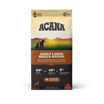 Acana Dog Adult Talie Mare, 17 kg la reducere