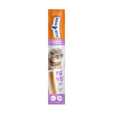 Club 4 Paws Recompense Pisici Premium Stick Curcan si Miel 5g