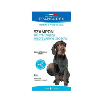 FRANCODEX Sampon pentru caini de neutralizare a mirosului, plic 20 ml