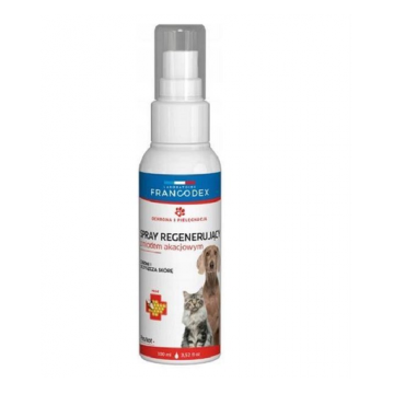 FRANCODEX Spray regenare piele caini si pisici 100ml cu miere