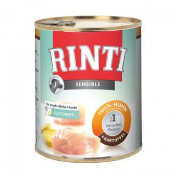 Hrana Umeda Caini RINTI Sensible Pui si Cartof 800 GR