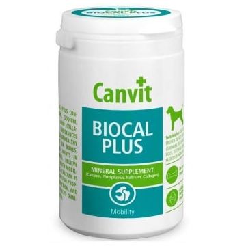 Supliment Nutritiv pentru Caini Canvit Biocal Plus, 320 g