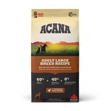 ACANA Dog Adult Large Breed, L-XL, Pui, hrană uscată fără cereale câini, 11.4kg