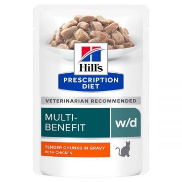 Hill's Prescription Diet Feline w/d Chicken, 85 g