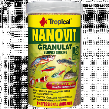 MIKRO-VIT NANOVIT granulat Tropical Fish, 100ml, 70g