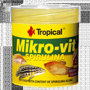 MIKRO-VIT SPIRULINA Tropical Fish, 50ml, 32g de firma originala