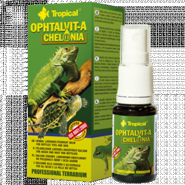 OPHTALVIT-A CHELONIA ingrijirea pielii si a ochilor reptilelor Tropical, 15 ml la reducere