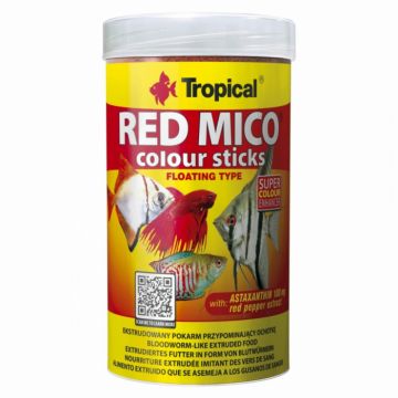 RED MICO COLOUR STICKS Tropical Fish, 100ml 32g ieftina