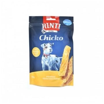 RINTI Chicko, XS-XL, Pui, punguță recompense fără cereale câini, deshidratat, 250g