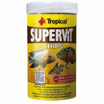 SUPERVIT Chips, Tropical Fish, 250ml, 130 g de firma originala