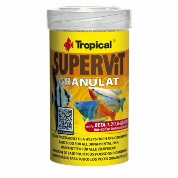 SUPERVIT granulat, Tropical Fish, 1000 ml, 550g de firma originala
