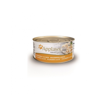 APPLAWS Cat Conserve hrana pisici, cu pui si branza 24x70 g