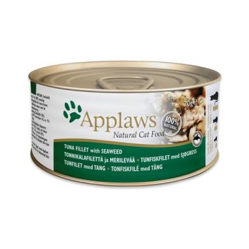 APPLAWS Cat Conserve pisica, cu ton si alge marine 24x70 g