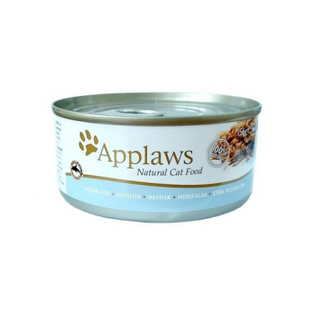 APPLAWS Cat Conserve pisici, cu peste oceanic 24x156 g