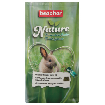BEAPHAR Nature Mancare iepuri junior 1,25 kg