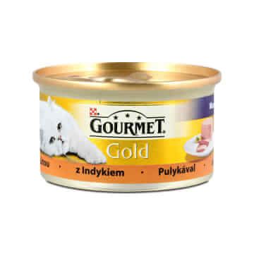 Purina Gourmet Hrană umedă pentru pisici cu carne de curcan la conservă, 85 g