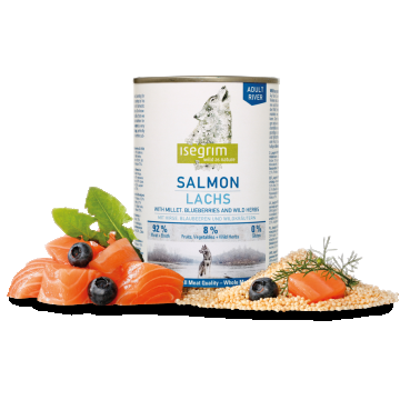 Hrana umeda, Isegrim Dog Adult Salmon, 800 g