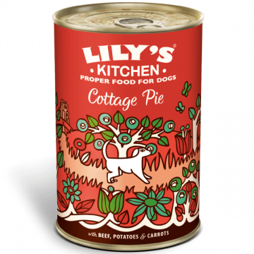 Hrana umeda pentru caini Lily's Kitchen Dog Cottage Pie 400g ieftina