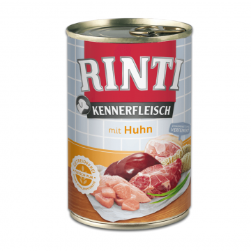 Hrana umeda pentru caini Rinti adult cu pui 400 g