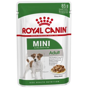 Hrana umeda pentru caini Royal Canin Mini Adult 85g ieftina