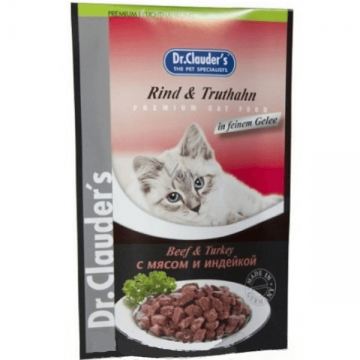 Hrana umeda pentru pisici Dr. Clauder's Vita&Curcan 100g