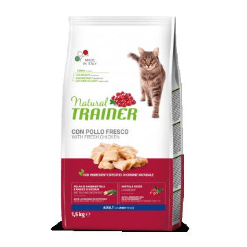 Natural Trainer, Pisica Adulta cu Pui, 1.5 kg