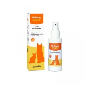 STANGEST HelioVet, spray protecție solară SPF 50+ câini și pisici, 80ml