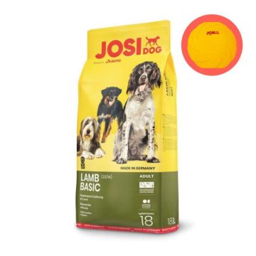 Hrana Uscata Caini JOSIDOG Lamb Basic 18kg (Termen redus - 6.10.2023)