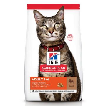 Hrana Uscata Pisici HILL S SP Feline Adult Lamb and Rice 10kg