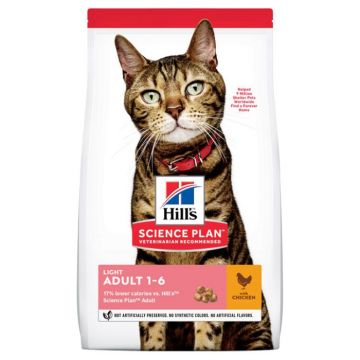 Hrana Uscata Pisici HILL S SP Feline Adult Light Chicken 1.5kg