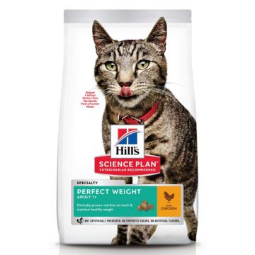 Hrana Uscata Pisici HILL S SP Feline Adult Perfect Weight Chicken 1.5 kg