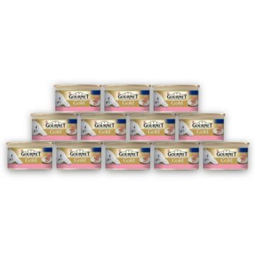 Pachet Conserve Pisici GOURMET Gold Mousse Vita 12x85g