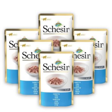 Pachet SCHESIR Cat Plic Ton 6x85g
