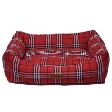 Culcus 4DOG DELUXE Danish L 78x60x22CM Rosu