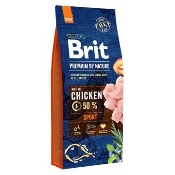 Hrana Uscata Caini BRIT PREMIUM by Nature Sport 15kg