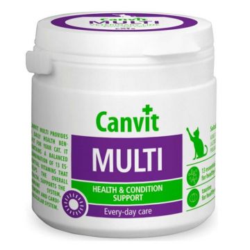 Supliment Nutritiv Pisici CANVIT Multi 100g