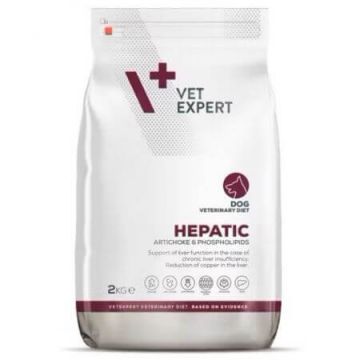 Hrana uscata pentru caini Hepatic, 2 Kg, VetExpert