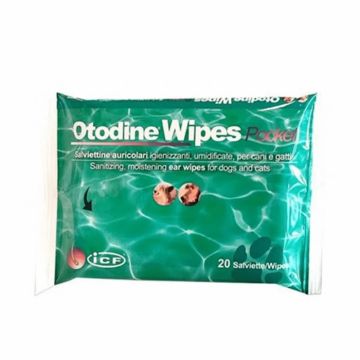 Otodine Wipes, servetele umede, pachet x 20 buc