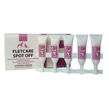 Pipeta antiparazitara pentru caini si pisici Fletcare Spot Off, 5x5 ml, Chemical Iberica