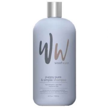 Sampon pentru catelusi Pure & Simple Woof Wash, 709 ml, Synergy Labs