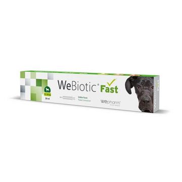 Supliment digestiv pentru caini sub forma de pasta palatabila Webiotic Fast, 30 ml, Wepharm