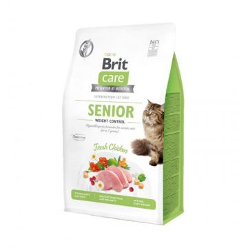 Hrana uscata Pisici BRIT CARE Grain-Free Senior Weight Control 7Kg