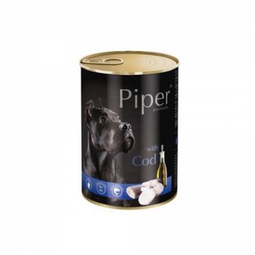 Piper Adult cu Carne de Cod, Conserva 400g