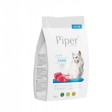 Piper Adult Pisica cu Miel 3kg