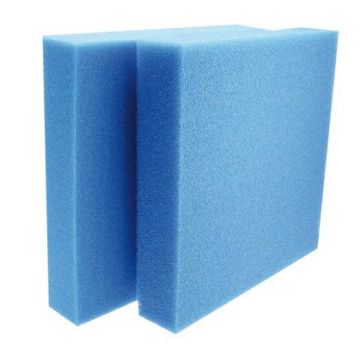 Placa burete AMTRA Blue acvariu/iaz 50X50X3cm porozitate mica (30PPI)