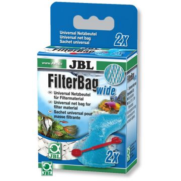 Saculet material filtrant acvariu JBL FilterBag wide (2x)