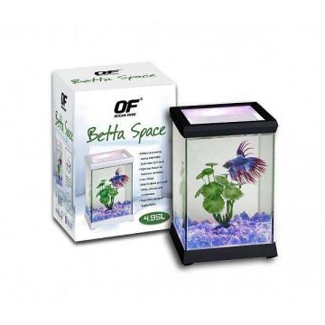 Acvariu Betta Space culoare neagră